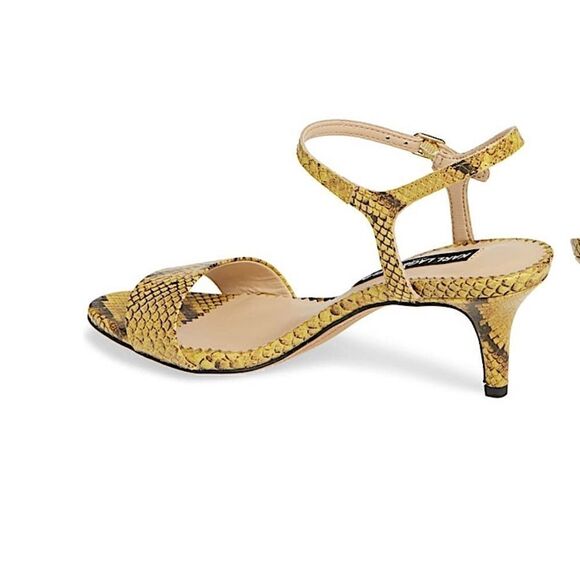 Karl Lagerfeld Paris Demas Snakeskin Effect Sandal - Picture 7 of 8